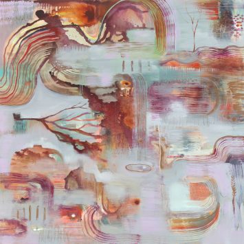 Let Love Transform, 2024 <br>48 x 48