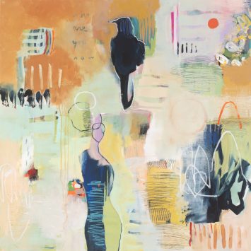 Who Are You Now?, 2023, <br>36 x 36