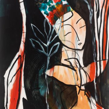 Full Embrace, 2023, <br>30 x 22