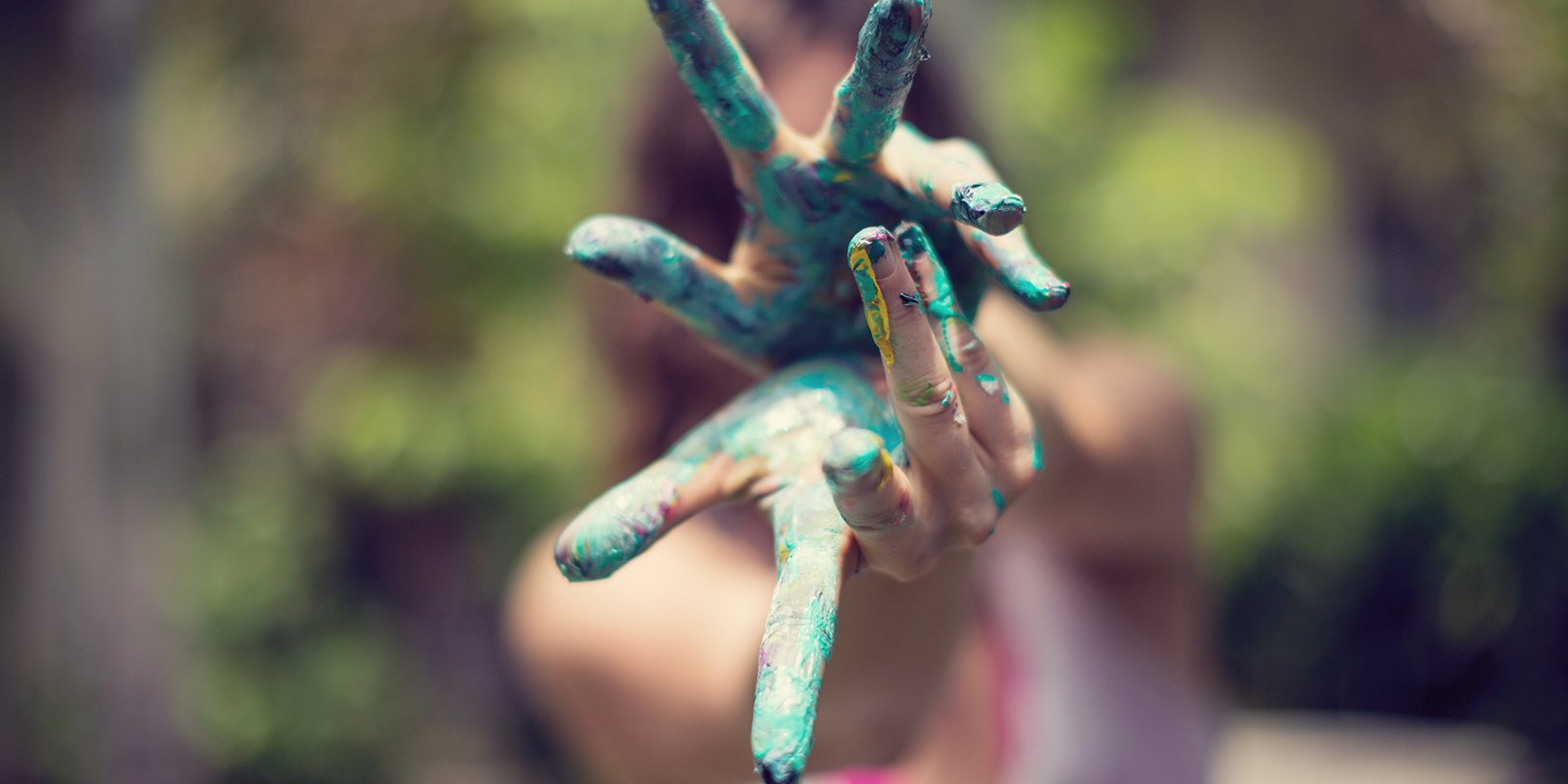 Bloom True Painted Hands