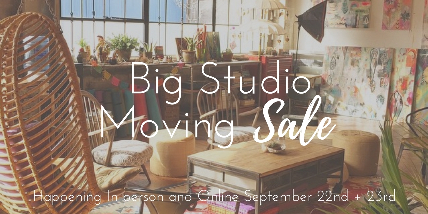 Flora's Big Studio Moving Sale