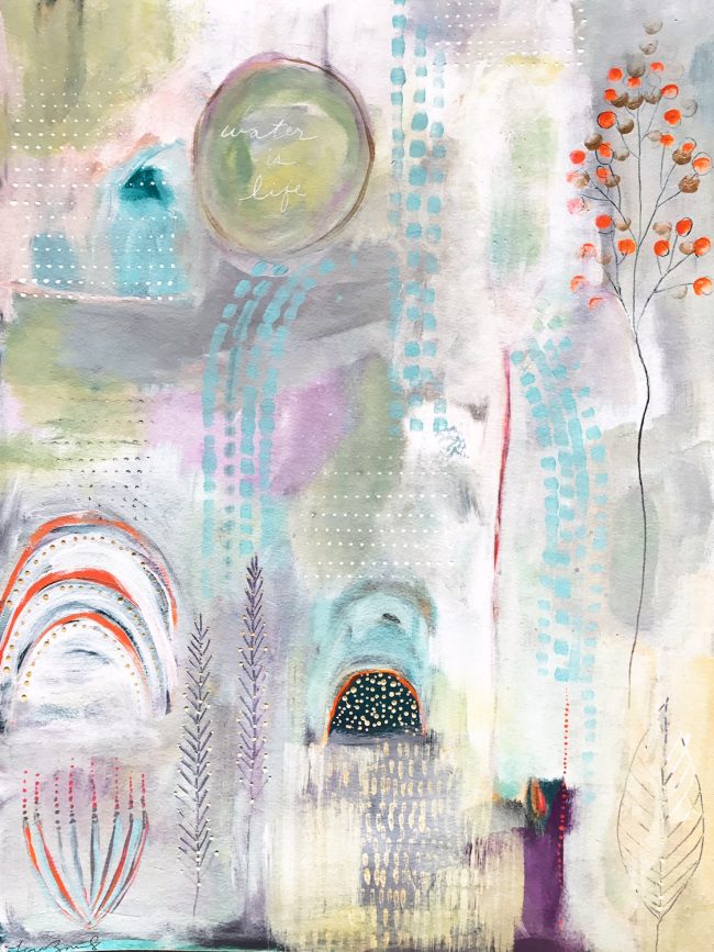 Flora Bowley, Water is Life 2017