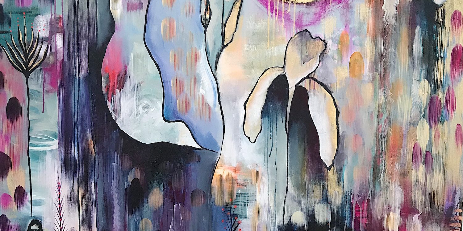 Flora Painting Flora Bowley Brave Intuitive Painting