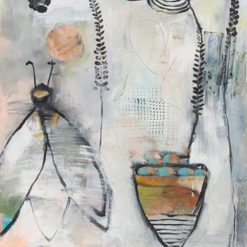 Love Myself Forward, 2023, <br>30 x 22