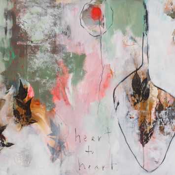 Heart To Heart, 2023 <br>22 x 30