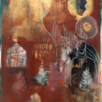 Seeing Through the Story, 2023 <br>30 x 21