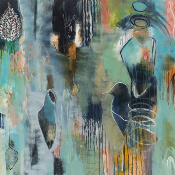 One With You, 2021, <br>48 x 60