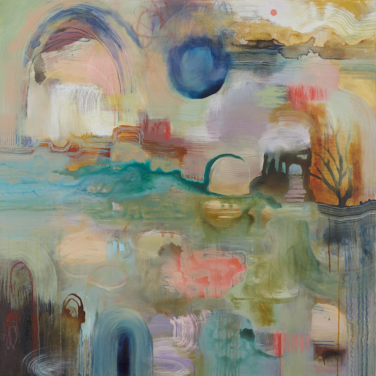 Onto Our Next Adventure, 2024, <br>48 x 48