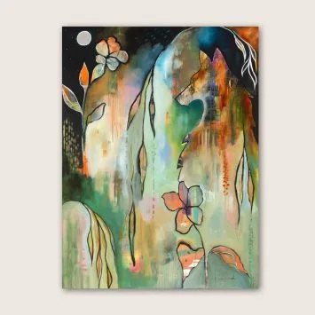 Wolf Willow Art Print